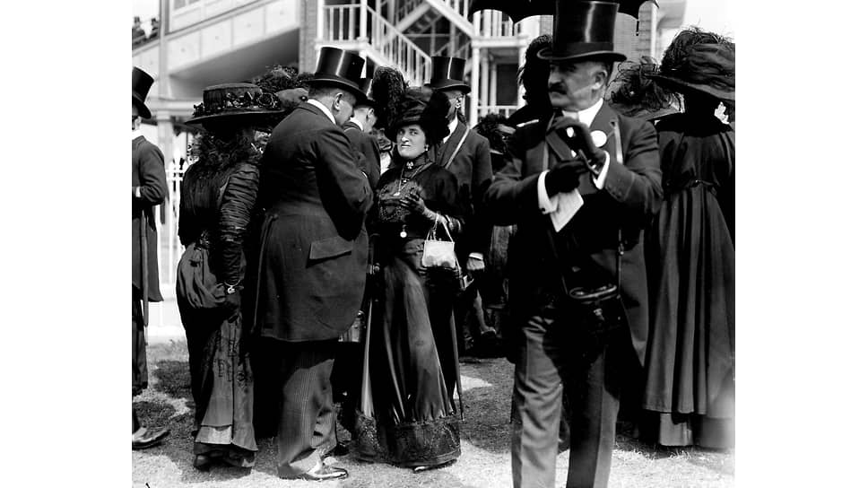 Леди Карнарвон в Аскоте, 1910 год
