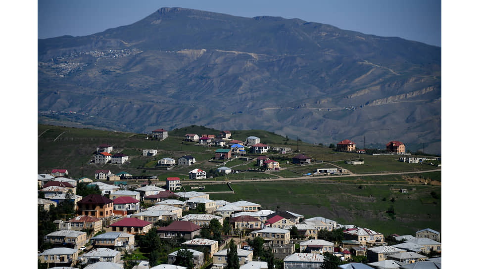 Вид на село Кубачи