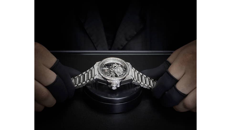 Процесс производства часов Big Bang Integral Tourbillon High Jewellery