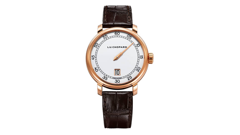 Chopard L.U.C Quattro Spirit 25. Корпус из «этичного» розового золота. Лимитированная и пронумерованная серия 100 экземпляров