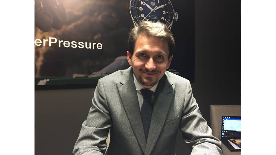 Креативный директор TAG Heuer Ги Бов