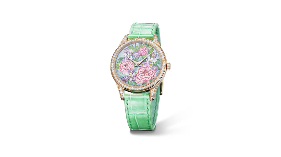 Chopard L.U.C XP Esprit de Fleurier Peony в корпусе из «этичного» розового золота с бриллиантами. Ограниченная серия 8 экземпляров