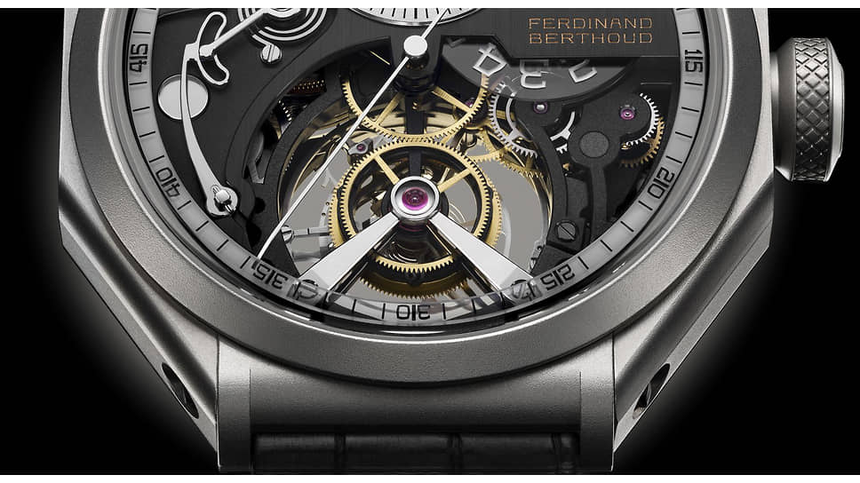 Chronometrie Ferdinand Berthoud FB 1RS.6 в восьмигранном стальном корпусе