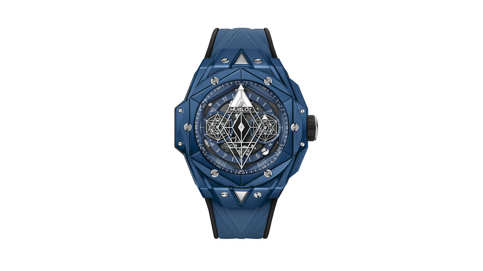 Hublot Big Bang Sang Bleu II Blue Ceramic. 200 экземпляров