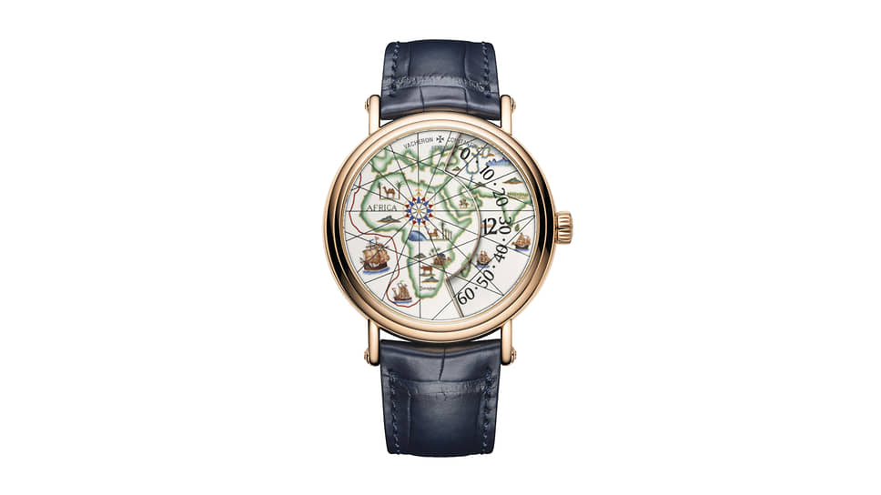 Vacheron Constantin Metiers d’Art Tribute to Great Explorers — Bartolomeu Dias. Корпус 41 мм из розового золота