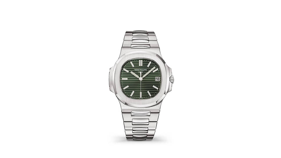 Patek Philippe Nautilus 5711/1A. Корпус из стали, циферблат оливково-зеленого цвета