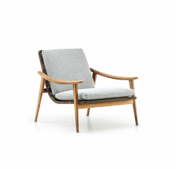 Садовое кресло Fynn дизайн-студии GamFratesi, Minotti