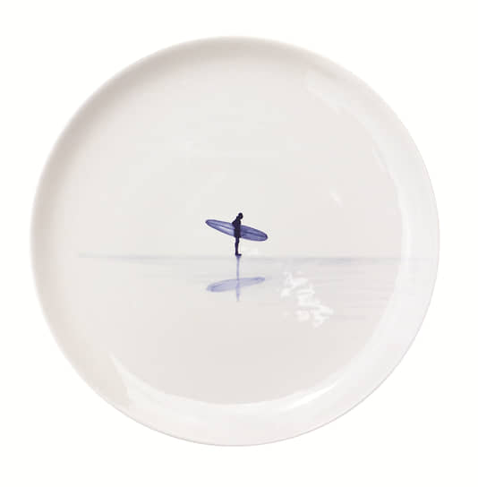 Тарелка Surf из коллекции Monthly Plates, Faiencerie Georges