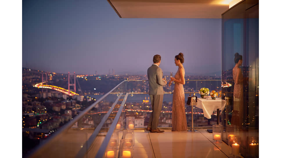 Виды отеля Raffles Istanbul