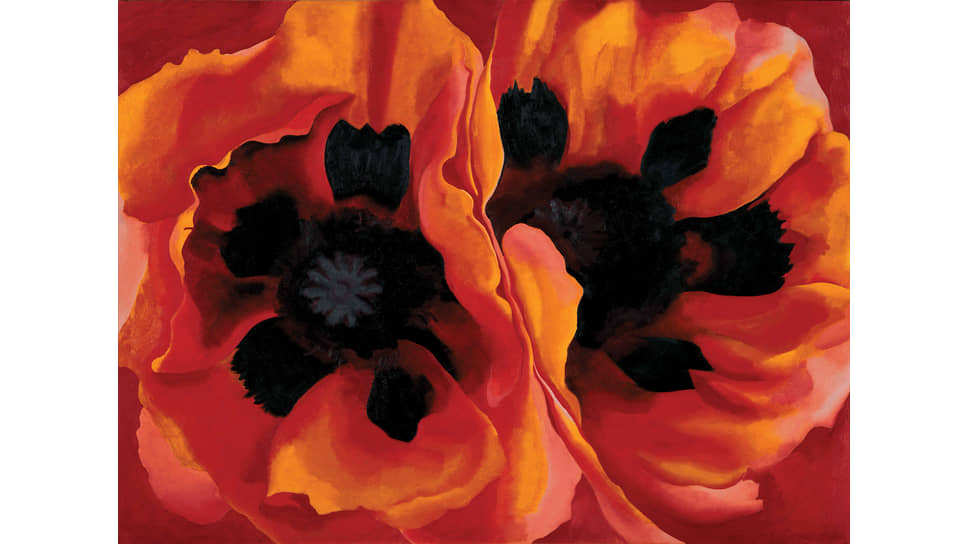 Oriental Poppies, Джорджия О’Кифф, 1927 год