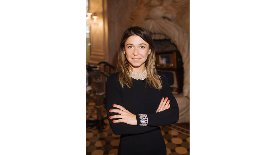 Екатерина Зиборова в колье и браслете Chopard