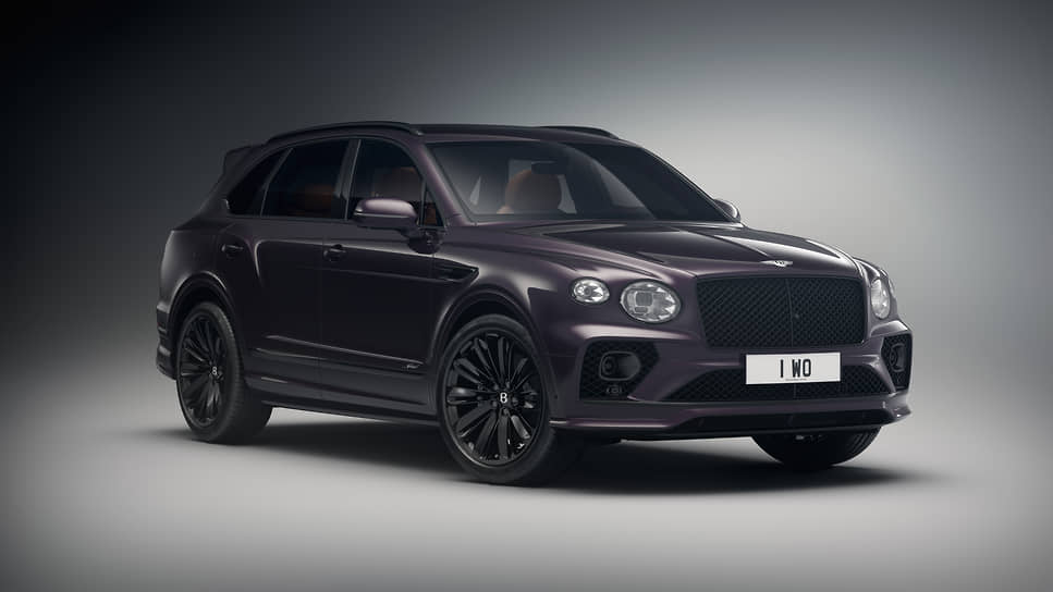 Внедорожник Bentley Bentayga Speed из лимитированной коллекции Russian Heritage Edition