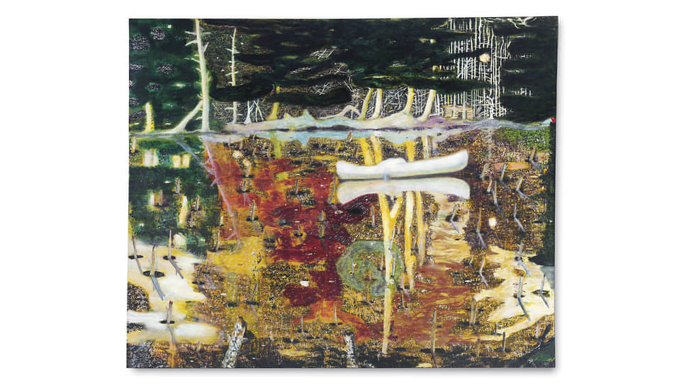 Питер Дойг, «Swamped», 1990 год
