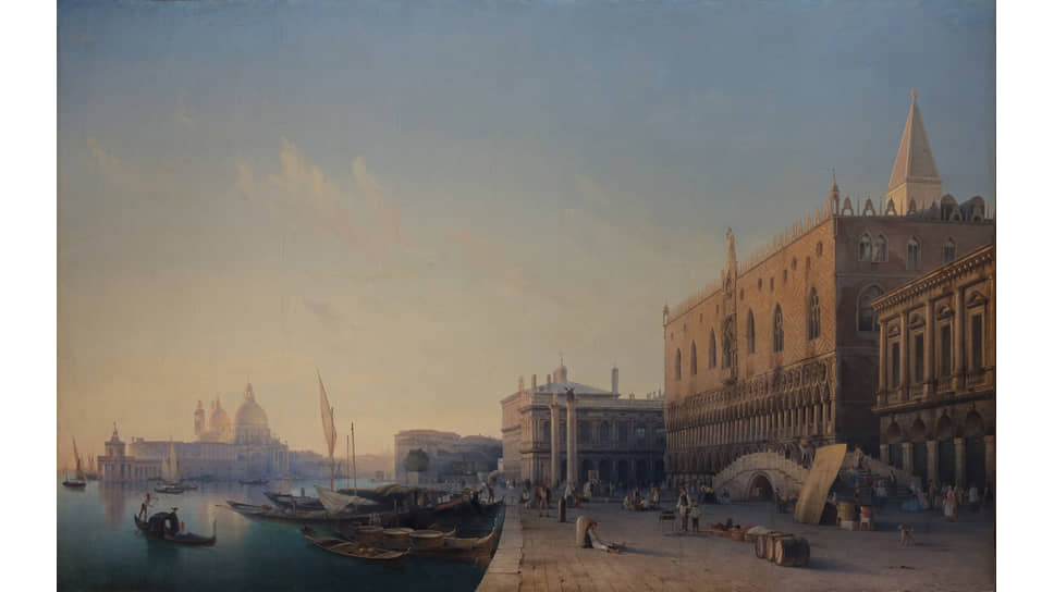 Александр Мордвинов, «Вид Венеции», 1858 год