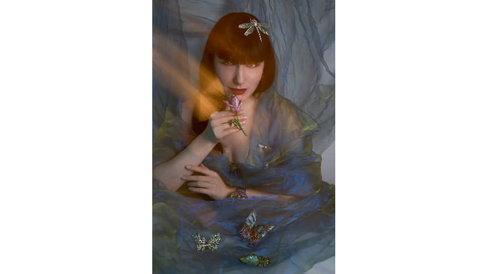 Катерина Перез в украшениях Chaumet, Lydia Courteille, Sillam
