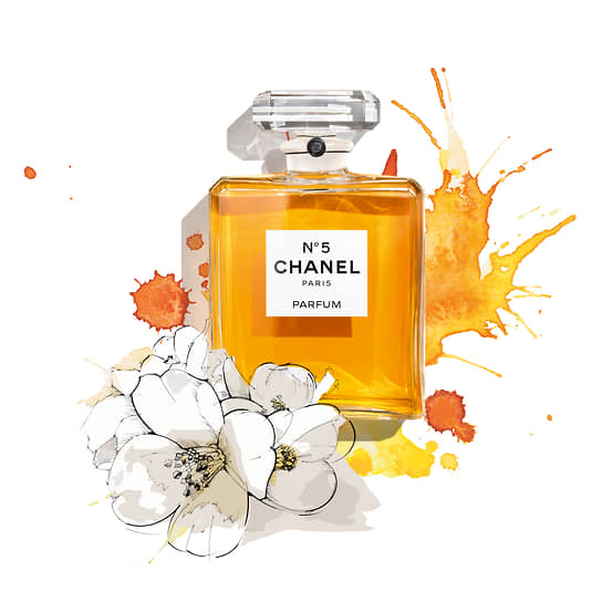 Духи Chanel №5 в хрустальном флаконе из эксклюзивной коллекции Grand Extrait Baccarat от Chanel и Baccarat