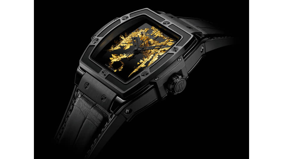 Часы Hublot Spirit of Big Bang Gold Crystal