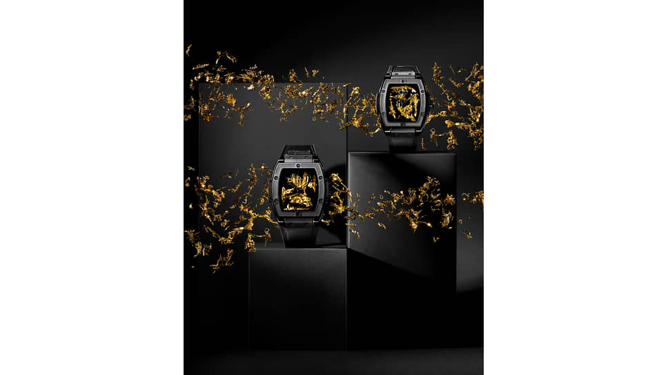 Часы Hublot Spirit of Big Bang Gold Crystal
