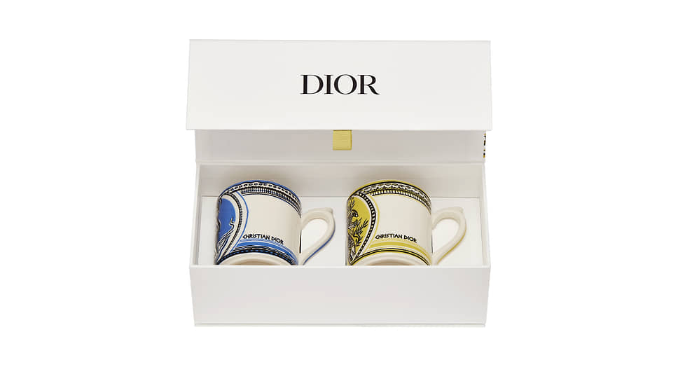 Набор из двух кружек Earthenware, Cruise 2022, Dior, глина