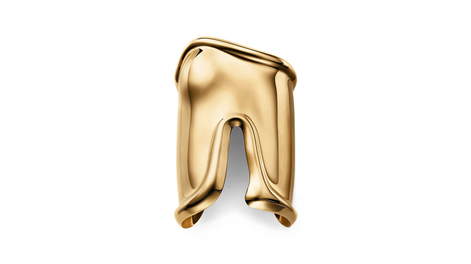 Браслет Elsa Peretti Bone, Tiffany &amp; Co., желтое золото