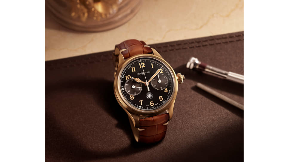 Montblanc 1858 Monopusher Chronograph Origins, лимитированная серия 100 экземпляров