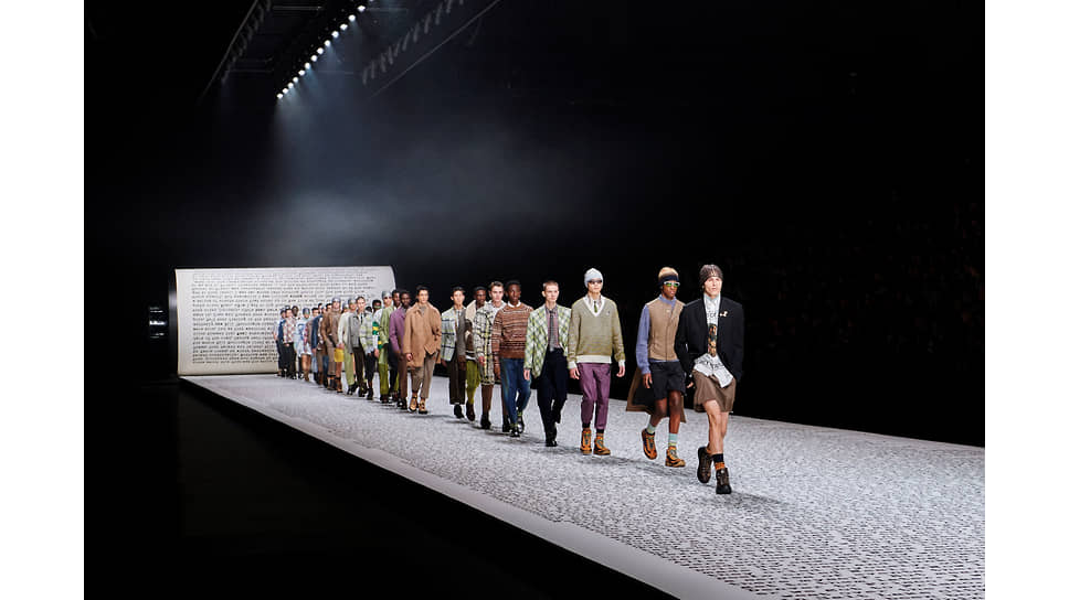 Показ коллекции Dior Men осень—зима 2022/23, Лондон