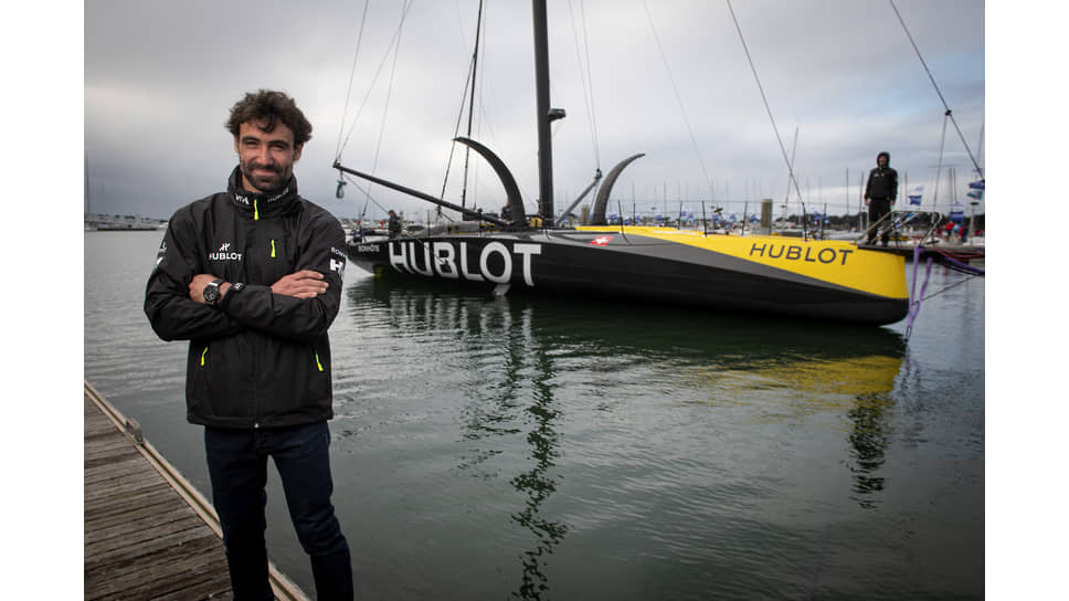 Швейцарец Алан Рура выйдет на Vendee Globe под парусами швейцарской часовой марки Hublot