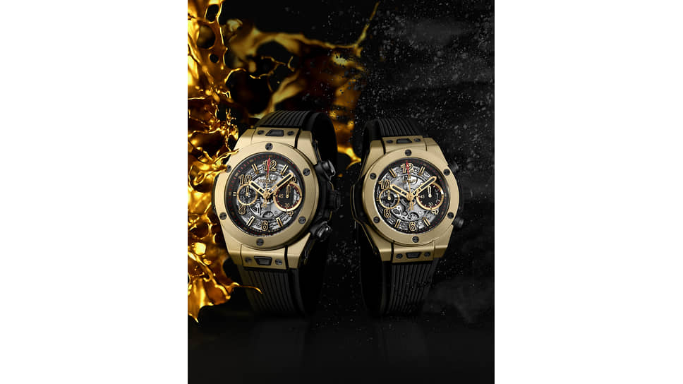 Hublot Big Bang Unico Full Magic Gold в золотом корпусе Magic Gold