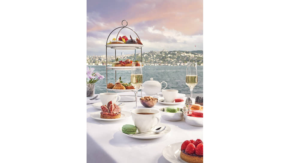 В ресторане отеля Mandarin Oriental Bosphorus