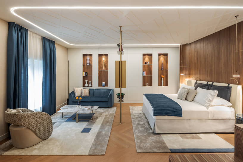 В номере отеля Casa Baglioni 