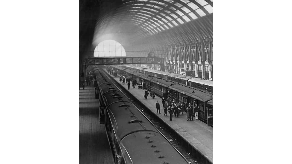 Железнодорожная станция Кингс-Кросс. Лондон, 1933