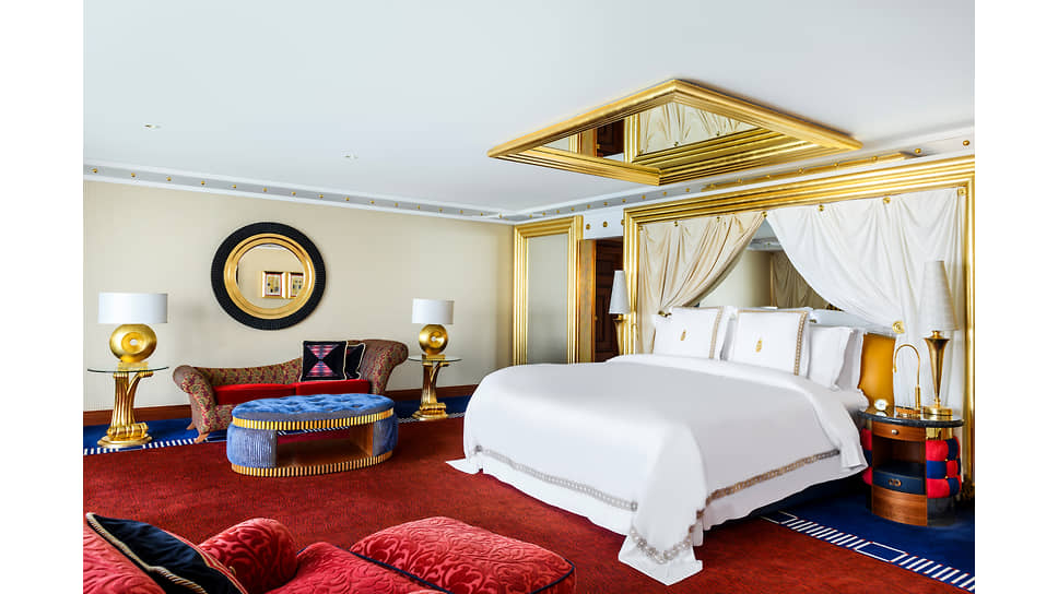 В номере отеля Burj Al Arab Jumeirah