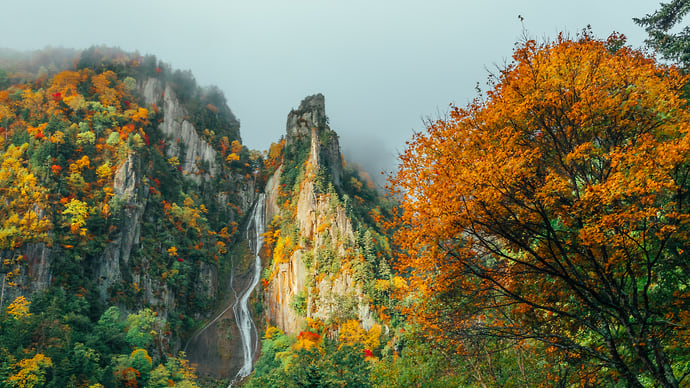 Осень на пляже