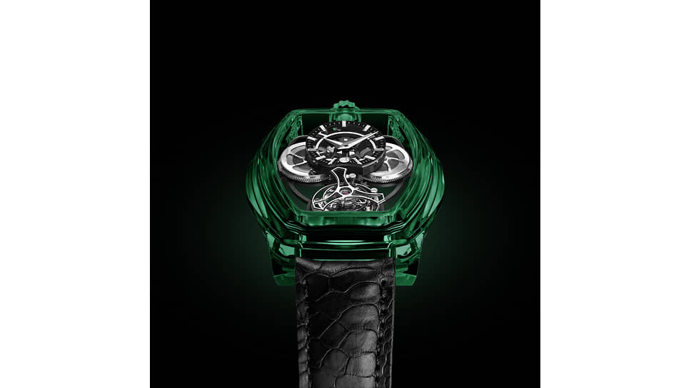 ArtyA Curvy Purity Tourbillon NanoSaphir Emerald