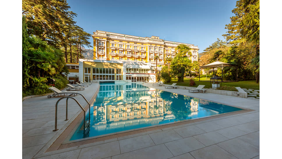 Вид на отель Palace Merano
