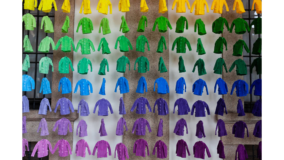 Инсталляция «Искусство цвета», совместно с Франческой Грасси и Boero, Fuorisalone 2023