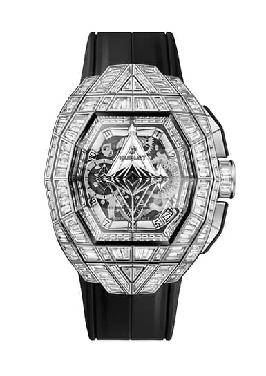 Hublot Spirit of Big Bang Sang Bleu High Jewellery White Gold