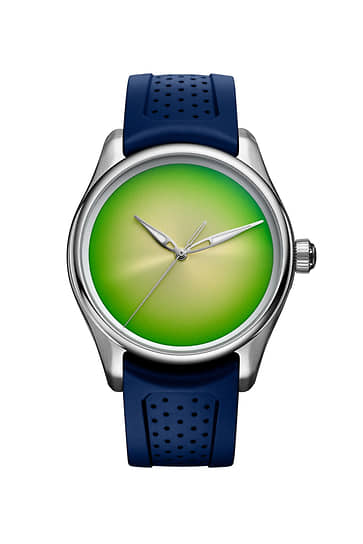 H.Moser &amp; Cie. Pioneer Centre Seconds Concept Citrus Green