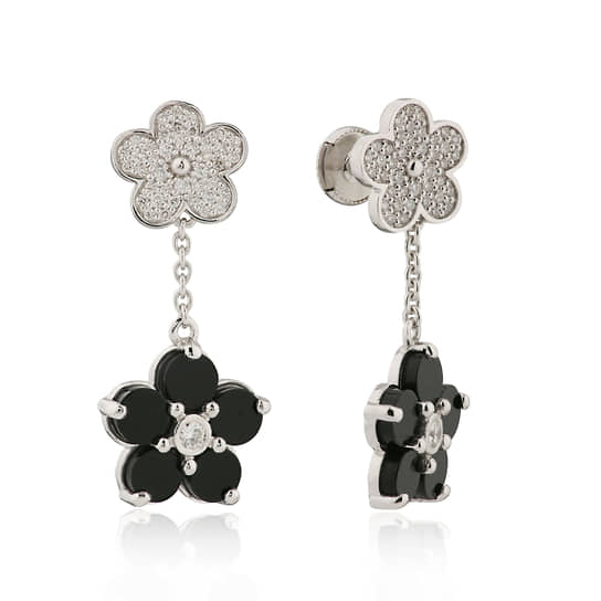 Серьги RS 1912 Русские самоцветы Forget Me Not