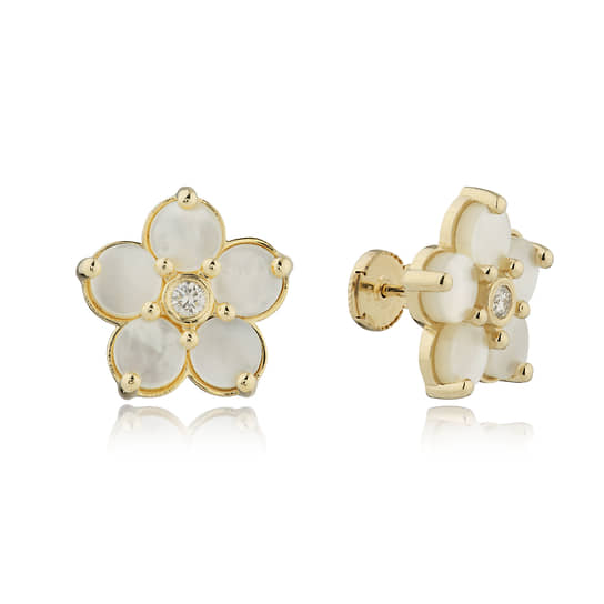 Серьги RS 1912 Русские самоцветы Forget Me Not