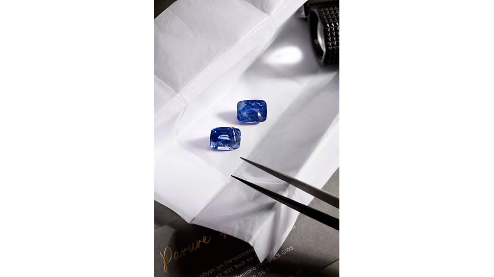 Сапфиры из коллекции Parure Atelier