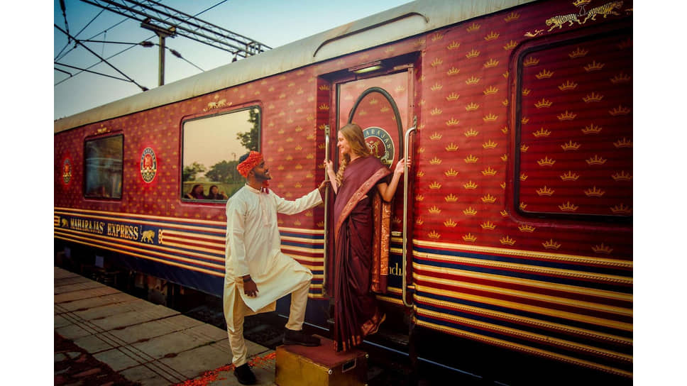 Вагон поезда Maharaja’s Express