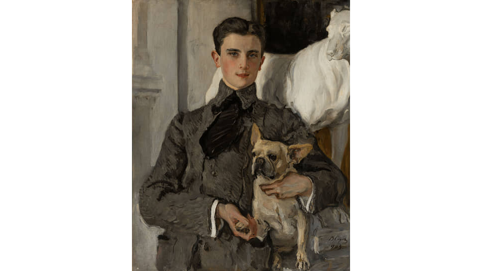 В. Серов, Портрет графа Феликса Юсупова, 1903