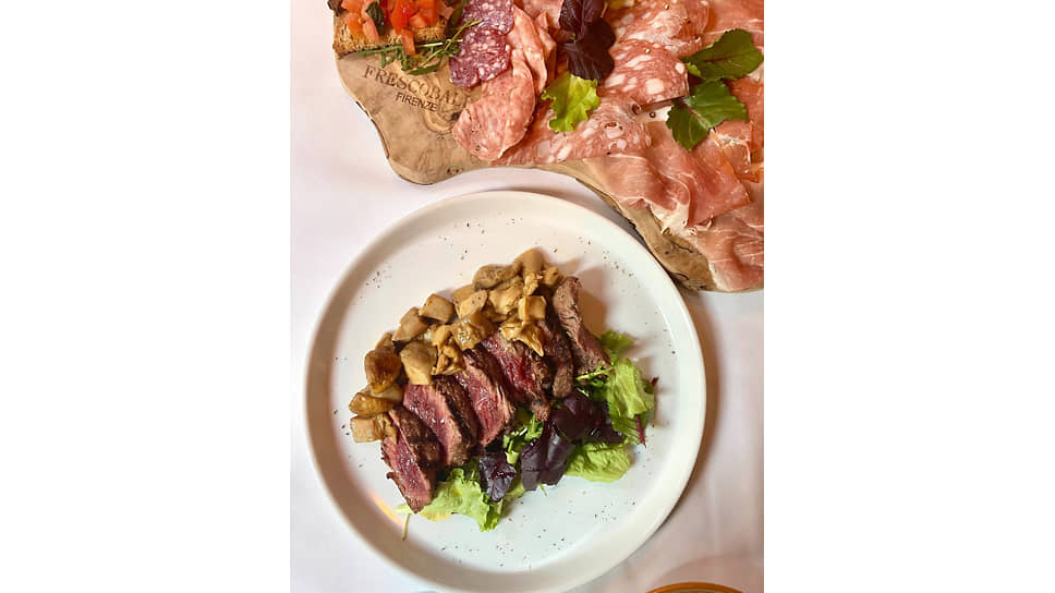 Блюдо в Ristorante Frescobaldi Firenze