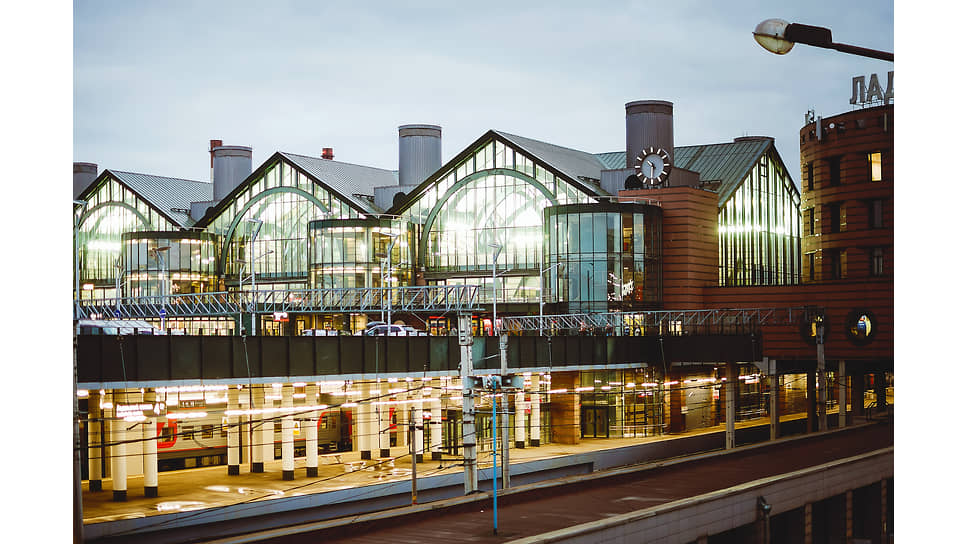 Ладожский вокзал в Санкт-Петербурге