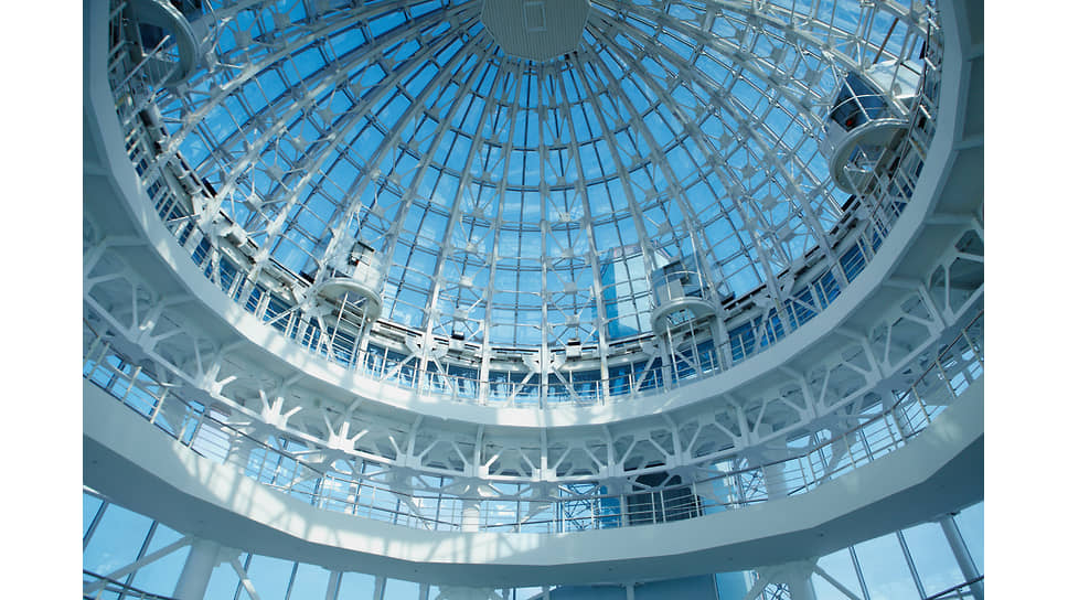 Атриум вокзала в Самаре