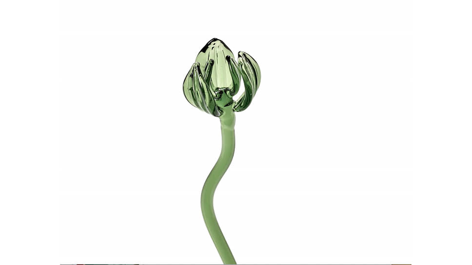 Цветок, стекло, Josephine Flower Poppy 01, Serax