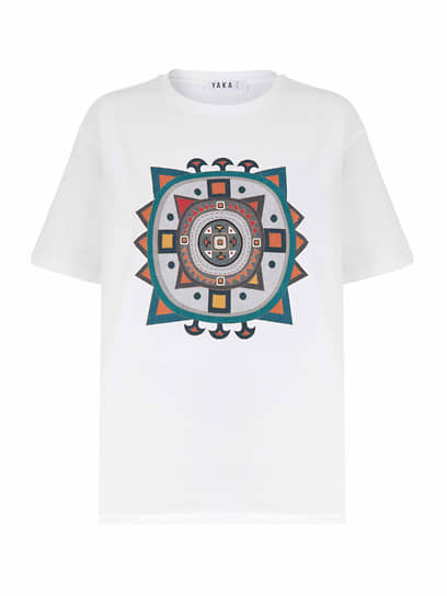 Одежда из коллекции «Орнаменты времени» сезона осень-зима 2025/26 бренд Yaka