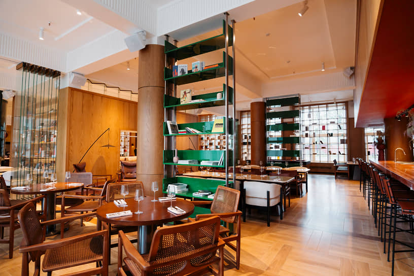 Интерьеры делового клуба в Доме русского бильярда «Москва»