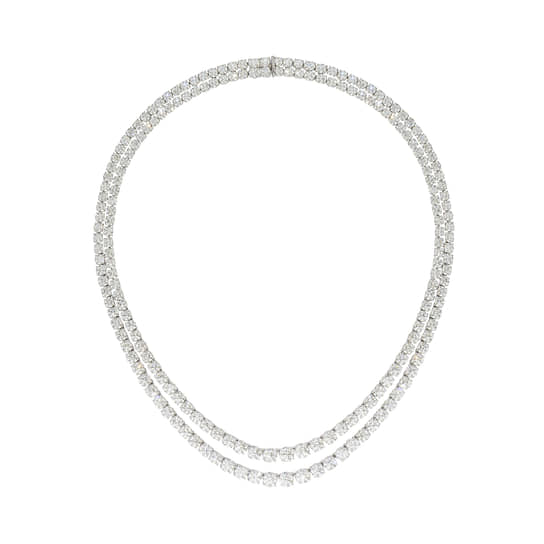 Колье из коллекции Classic, Mercury, белое золото, бриллианты